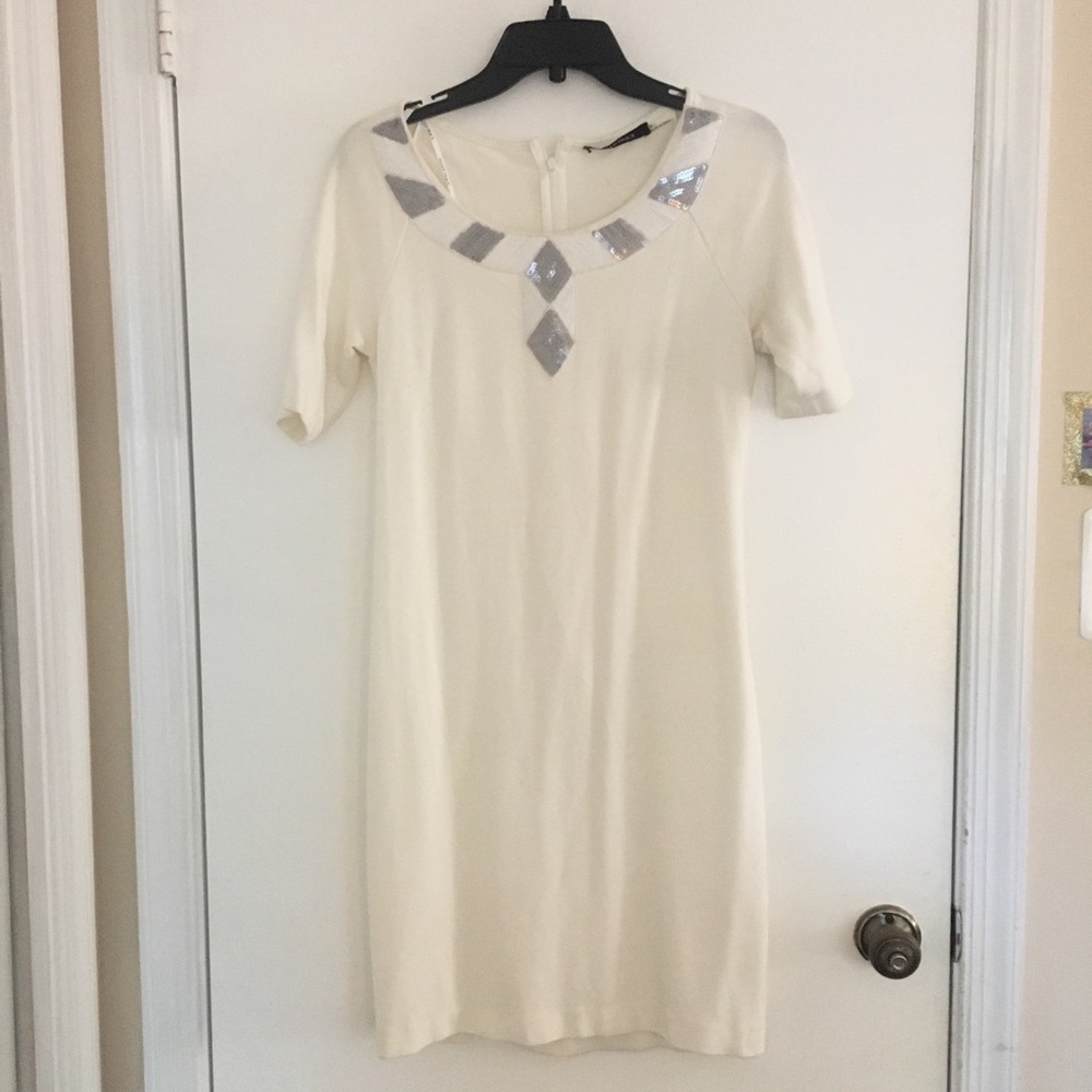 Classic White Dress from Ellen Tracy